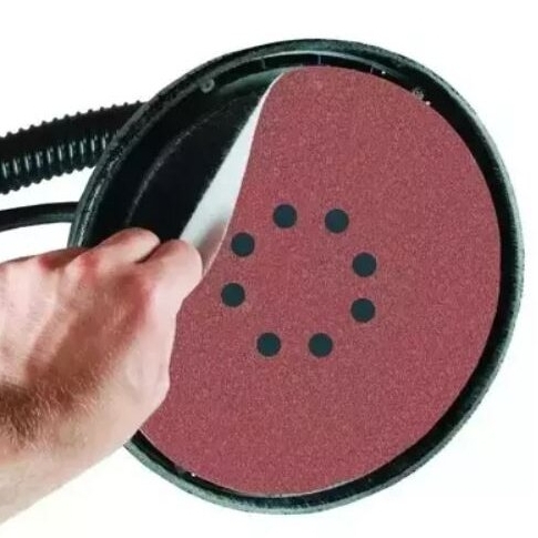 Švitrinis popierius apvalus Dedra DED7749A3, 225mm GR120 5vnt. 1 Švitrinis popierius apvalus Dedra DED7749A3, 225mm GR120 5vnt. 1