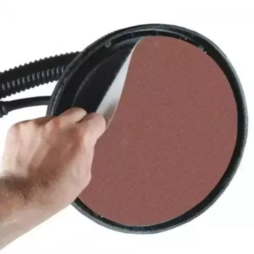 Švitrinis popierius apvalus Dedra DED77495, 225mm GR180 5vnt. 1 Švitrinis popierius apvalus Dedra DED77495, 225mm GR180 5vnt. 1