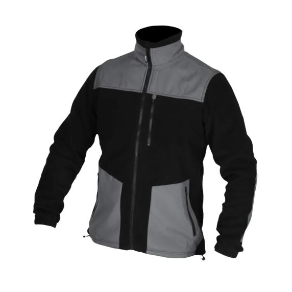 Vilnonis džemperis DEDRA BH6PA1-S, 280 g/m2, S dydis, juoda/pilka Vilnonis džemperis DEDRA BH6PA1-S, 280 g/m2, S dydis, juoda/pilka