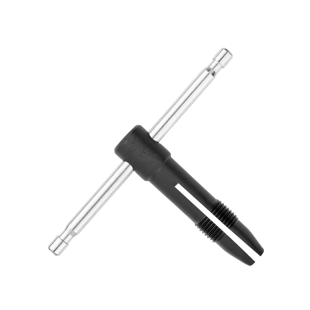 T formos rankena rankiniam sriegikliui M3 - M8 su reketu, plieninė 2