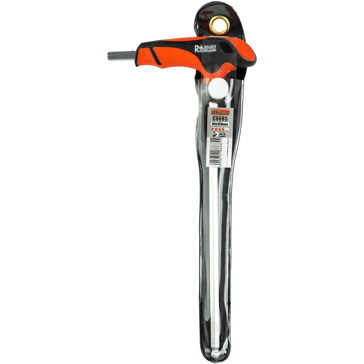 T formos raktas Hex 1,5x100 MM 4 T formos raktas Hex 1,5x100 MM 4