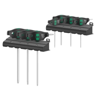 T-formos atsuktuvų rinkinys WERA 467/7 Torx HF T-formos atsuktuvų rinkinys WERA 467/7 Torx HF