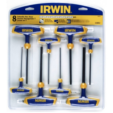 T formos šešiak. rinkinys „IRWIN" 8 vnt. 1 T formos šešiak. rinkinys „IRWIN" 8 vnt. 1