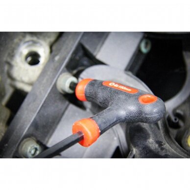 T-rankenėlių atsuktuvų rinkinys | T-Star su skyle (Torx) | T10-T50 | 9 vnt. (7880) 2 T-rankenėlių atsuktuvų rinkinys | T-Star su skyle (Torx) | T10-T50 | 9 vnt. (7880) 2