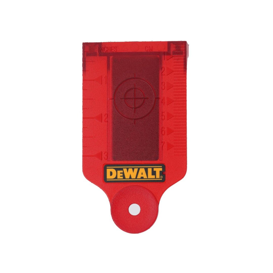 Taikinio lentelė žaliam lazeriui su megnetu DE0730-XJ DeWALT 5