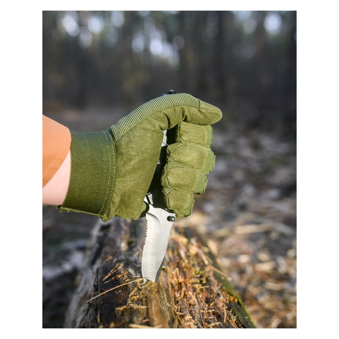 Taktinės pirštinės, sintetinė oda, 9 dydis 3