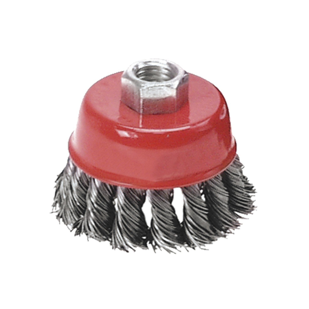 Taurelės formos šepetėlis, 100mm. Taurelės formos šepetėlis, 100mm.