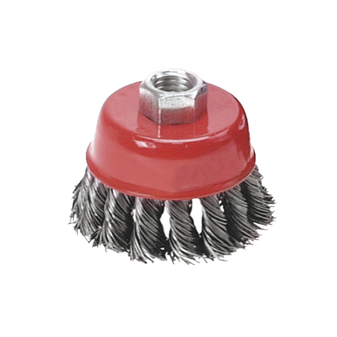 Taurelės formos šepetėlis, 65mm. Taurelės formos šepetėlis, 65mm.