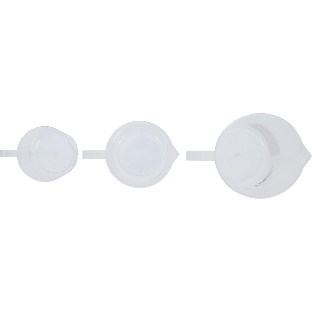 Matavimo indų rinkinys BGS-technic, 3 vnt 2 Matavimo indų rinkinys BGS-technic, 3 vnt 2