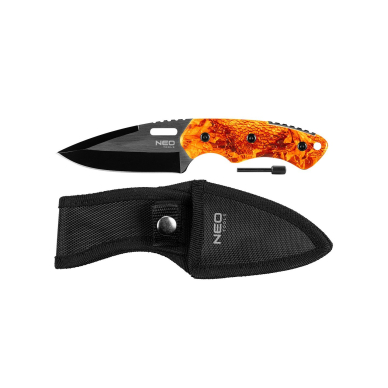 Taktinis 20 cm ilgio peilis su pilna geležte