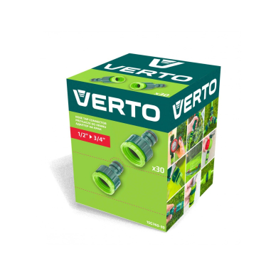 Tap Jungtis 1/2"- 3/4", 30 vnt, display box 1 Tap Jungtis 1/2"- 3/4", 30 vnt, display box 1