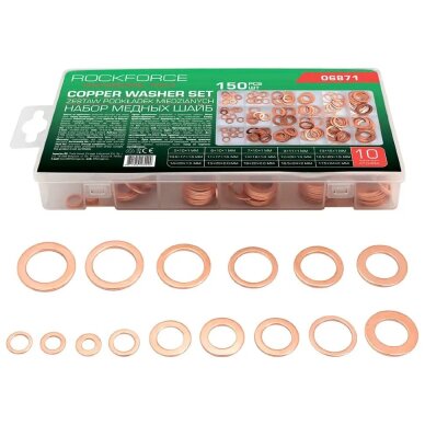 Tarpinės varinės 150vnt Tarpinės varinės 150vnt