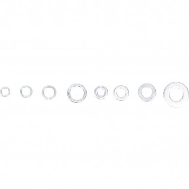 Tarpinių asortimentas | Ø 4 - 8 mm | 250 vnt. (8073) 1 Tarpinių asortimentas | Ø 4 - 8 mm | 250 vnt. (8073) 1