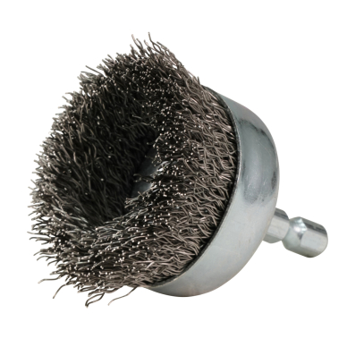 Taurės formos šveitimo šepetys Makita D-76560, 50mm, su 1/4'' šešiakampiu antgaliu 1 Taurės formos šveitimo šepetys Makita D-76560, 50mm, su 1/4'' šešiakampiu antgaliu 1