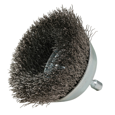 Taurės formos šveitimo šepetys Makita D-76582, 75mm, su 1/4'' šešiakampiu antgaliu 1 Taurės formos šveitimo šepetys Makita D-76582, 75mm, su 1/4'' šešiakampiu antgaliu 1