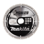 Pjovimo diskas Makita E-08894, 216X30X2,0mm, 10°, T80