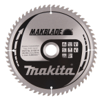 Pjovimo diskas Makita B-09014 MAKBLADE, 255X2.3X30mm, 5°, T60