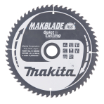 Pjovimo diskas Makita B-08698 MAKBLADE PLUS 260X2.3X30mm 5° T60