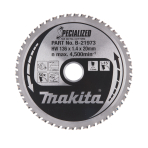 T.C.T. pjūklas Makita B-21973, SPECIALIZED 136X1.4X20mm -15° T50