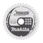 Pjovimo diskas Makita B-53724, 165X1.45X20mm, 23°, T44