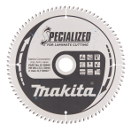 Pjovimo diskas Makita B-29480 SPECIALIZED, 250X2.5X30mm, 5°, T84