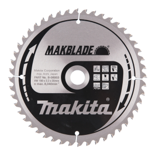 Pjovimo diskas Makita B-08953 MAKBLADE 190X2.2X20mm 5° T48
