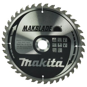 Pjovimo diskas Makita B-32770, 260x30 mm, Z40, 5°