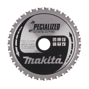 Pjovimo diskas Makita B-09743 SPECIALIZED, 185X1.9X30mm, 0°, T36