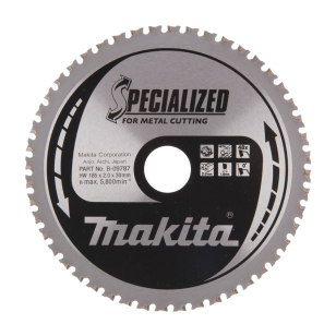 T.C.T. pjūklas SPECIALIZED 185X2X30mm 0° T48 Makita B-09787