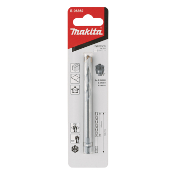 Centravimo grąžtas Makita E-06862, TCT, 105mm 2 Centravimo grąžtas Makita E-06862, TCT, 105mm 2