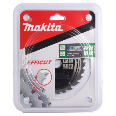 Pjovimo diskas Makita E-12108, 136X1.4X20mm, 23°, T25 1 Pjovimo diskas Makita E-12108, 136X1.4X20mm, 23°, T25 1