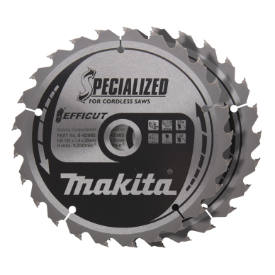 Pjovimo diskas Makita B-62985-2, 165X1.4X20mm, 23°, T25, 2 vnt. Pjovimo diskas Makita B-62985-2, 165X1.4X20mm, 23°, T25, 2 vnt.