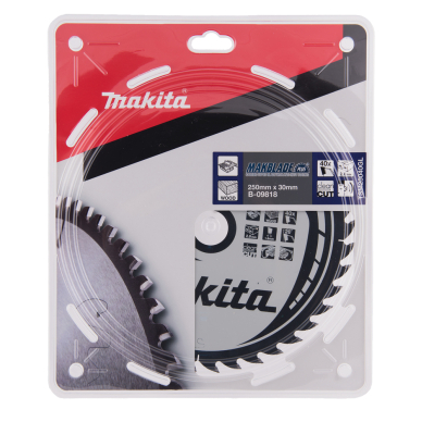 Pjovimo diskas Makita B-09818 MAKBLADE PLUS, 250X2.8X30mm, 20°, T40 2 Pjovimo diskas Makita B-09818 MAKBLADE PLUS, 250X2.8X30mm, 20°, T40 2