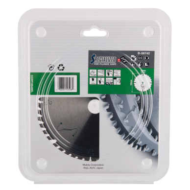 T.C.T. pjūklas SPECIALIZED 165X2X20mm 5° T48 Makita B-56742 2 T.C.T. pjūklas SPECIALIZED 165X2X20mm 5° T48 Makita B-56742 2