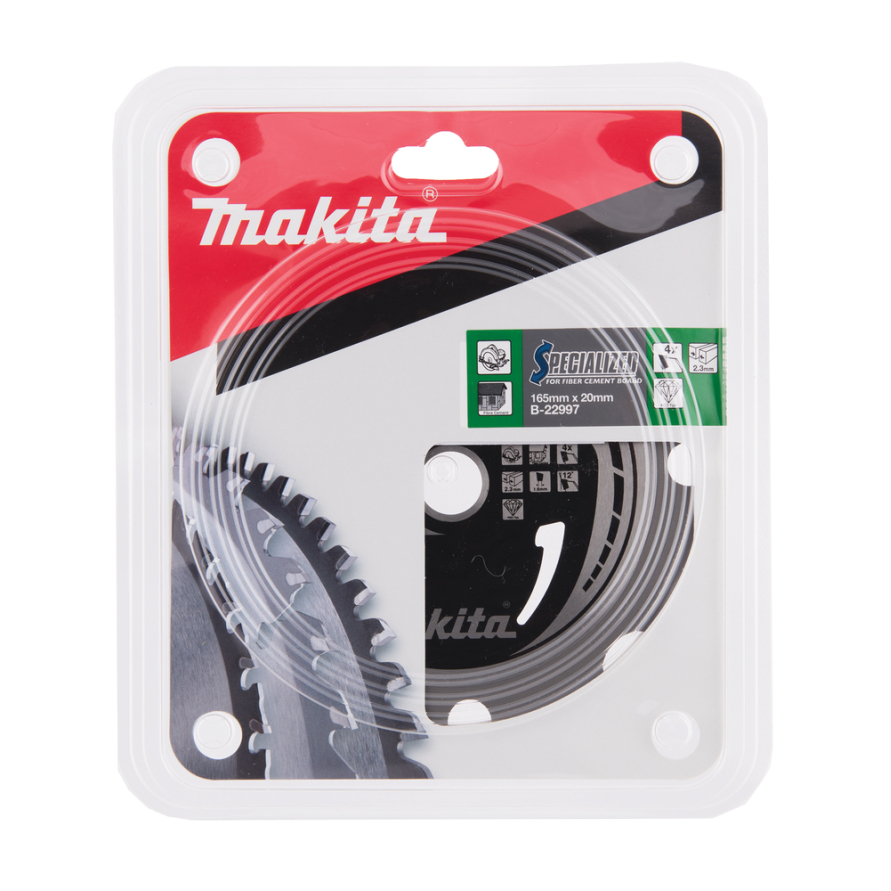 Pjovimo diskas Makita B-22997 SPECIALIZED, 165X2.3X20mm, 12°, T4 3 Pjovimo diskas Makita B-22997 SPECIALIZED, 165X2.3X20mm, 12°, T4 3