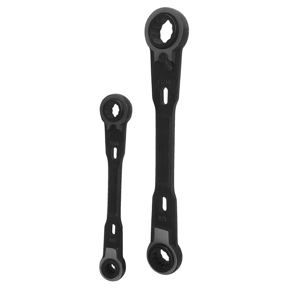 Terkšliniai daugiafunkciniai raktai | dvipusis su reversu | 4-in-1 | 2 vnt. (DRW2S) 1 Terkšliniai daugiafunkciniai raktai | dvipusis su reversu | 4-in-1 | 2 vnt. (DRW2S) 1