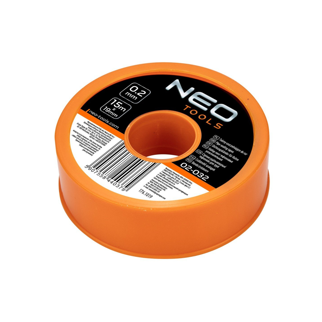 Tefloninė sandarinimo juosta 15mx19mmx0.2mm, PTFE