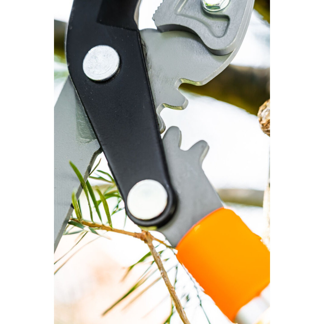 Teleskopinės antkaklio genėjimo žirklės 670 mm, diapazonas iki 42 mm, pavara, padidinanti spaudimo jėgą 40 %. 7