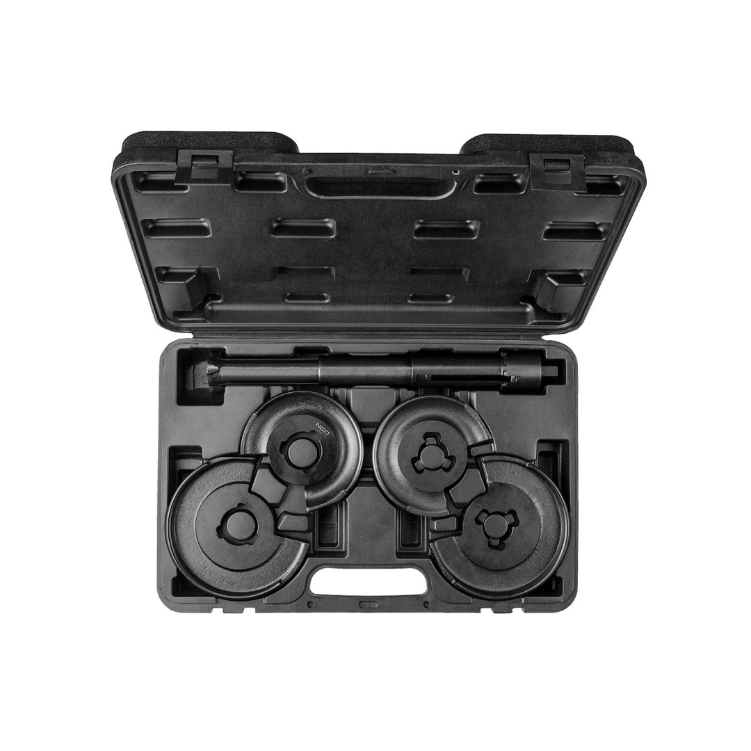 Teleskopinis spyruoklinis kompresorius