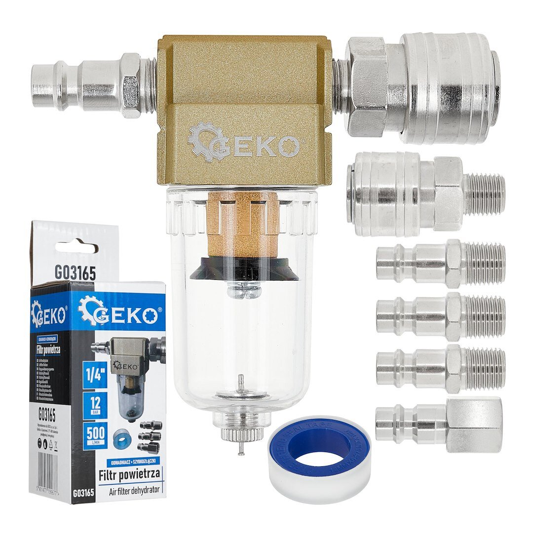 Tepalo filtras 1/4'' su antgaliais Tepalo filtras 1/4'' su antgaliais