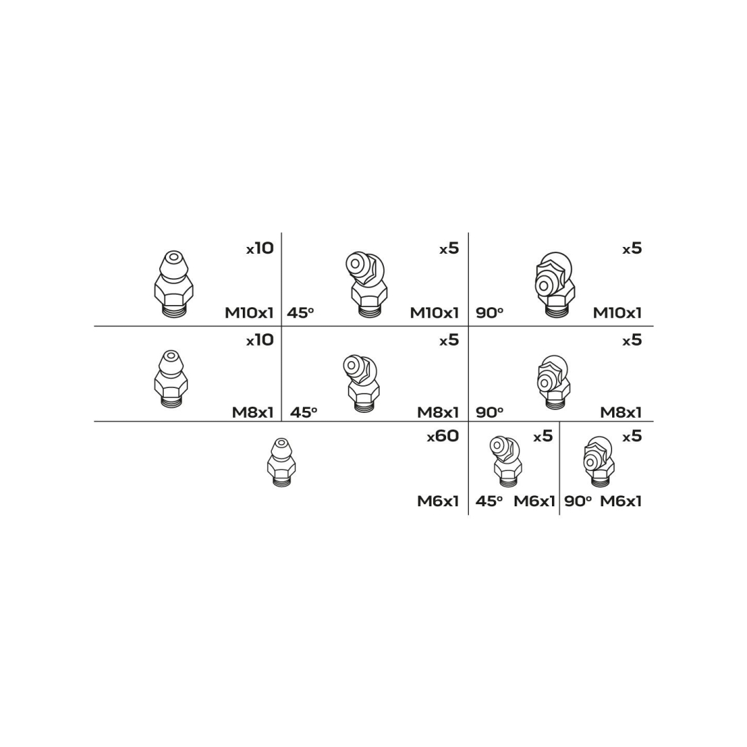 Tepimo antgaliai, 110 vnt. 7