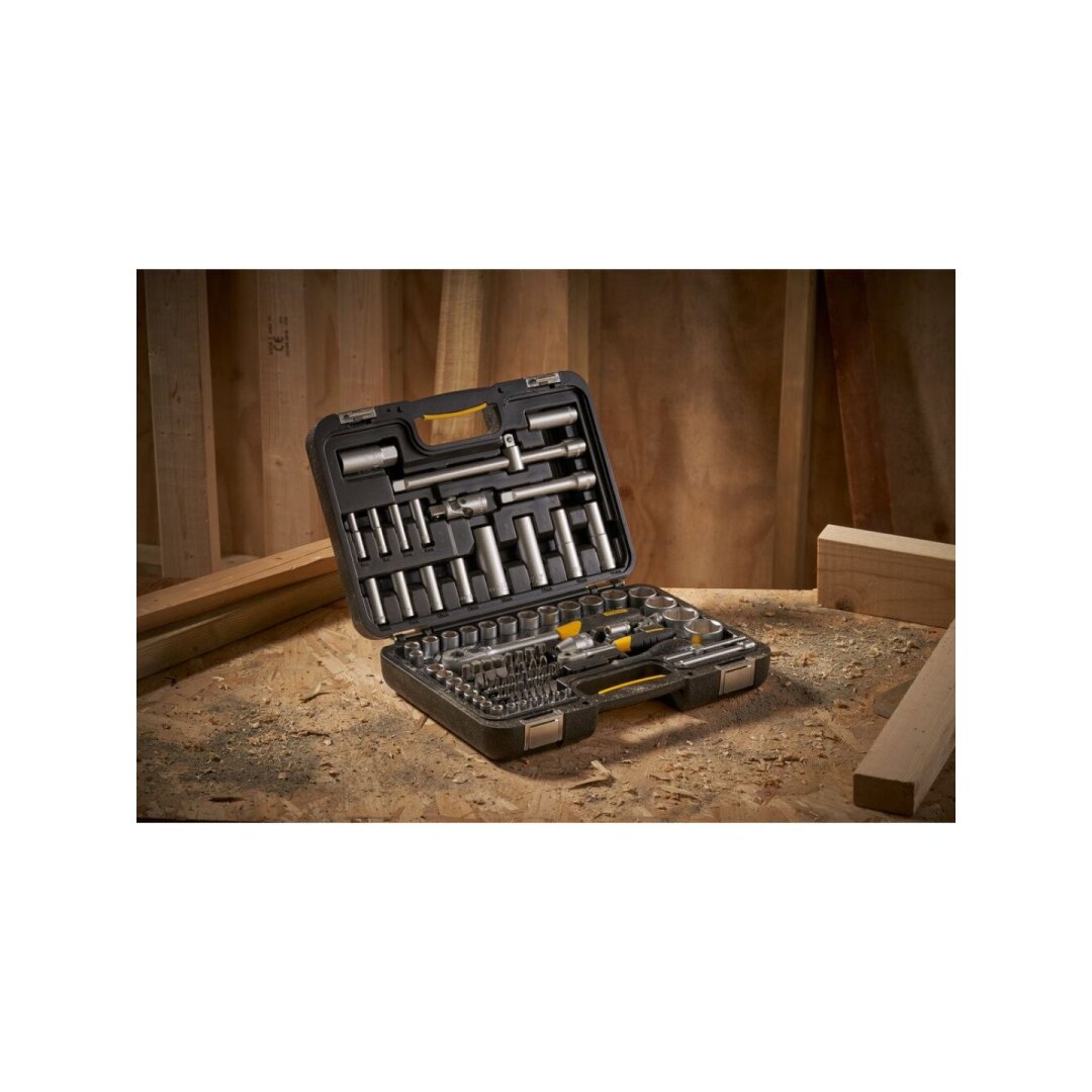 Terkšlės ir galvičių komplektas 96 vnt  1/2 1/4 3 Terkšlės ir galvičių komplektas 96 vnt  1/2 1/4 3