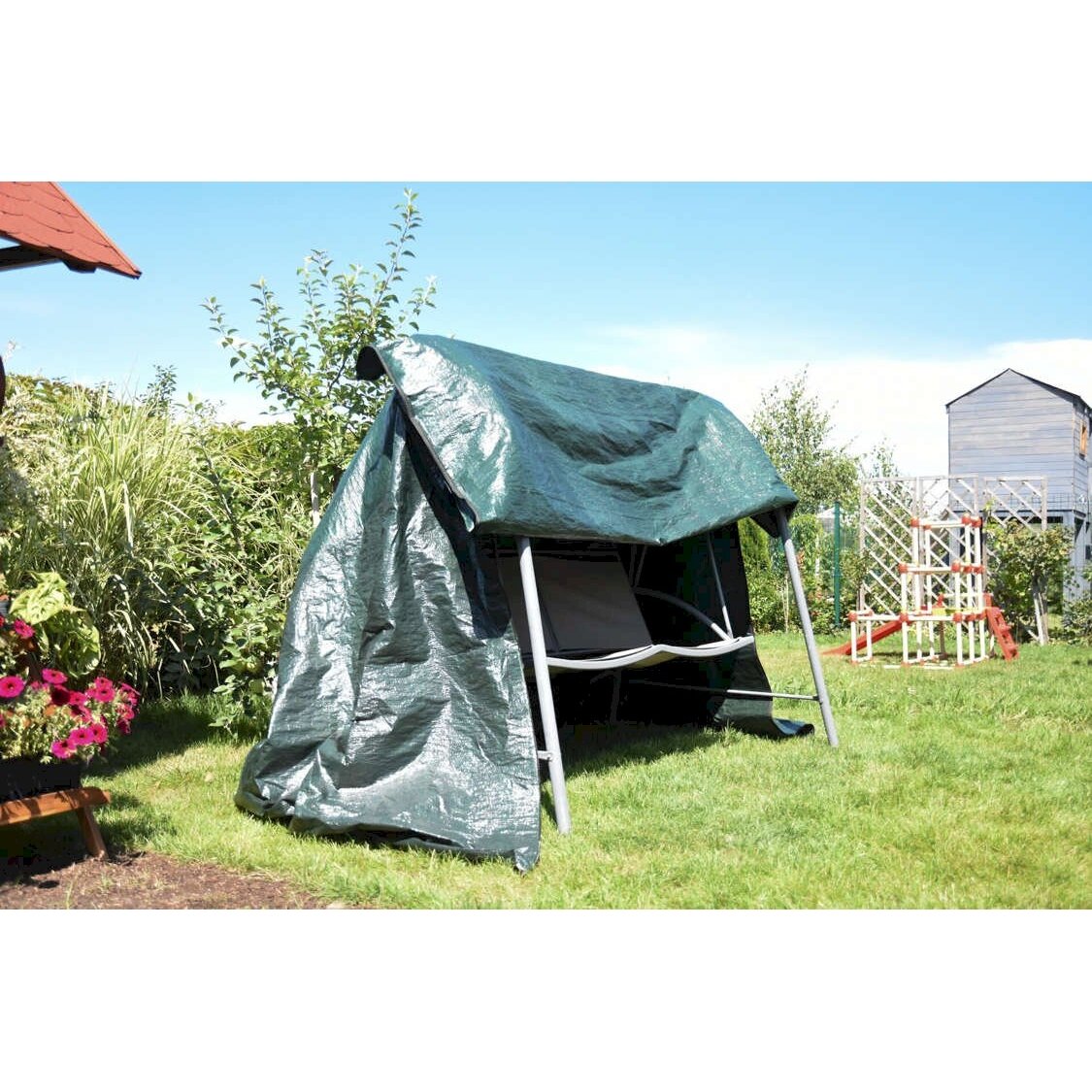 Tentas sodo / lauko supynėms | 220x150x170 cm (92105) Tentas sodo / lauko supynėms | 220x150x170 cm (92105)