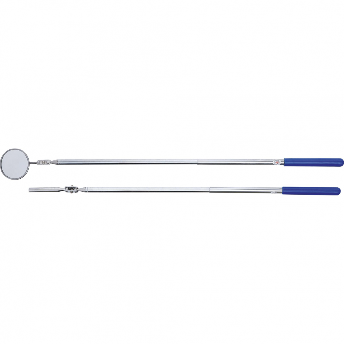 Magnetinio griebtuvo ir veidrodžio rinkinys BGS-technic, 2 vnt. 2