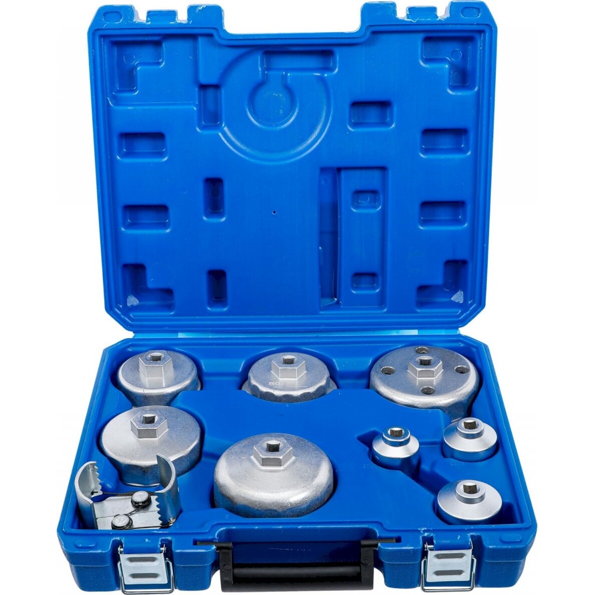 Tepalo filtro raktų rinkinys | Ø 27 - 88,8 mm | 9 vnt. (8667) Tepalo filtro raktų rinkinys | Ø 27 - 88,8 mm | 9 vnt. (8667)