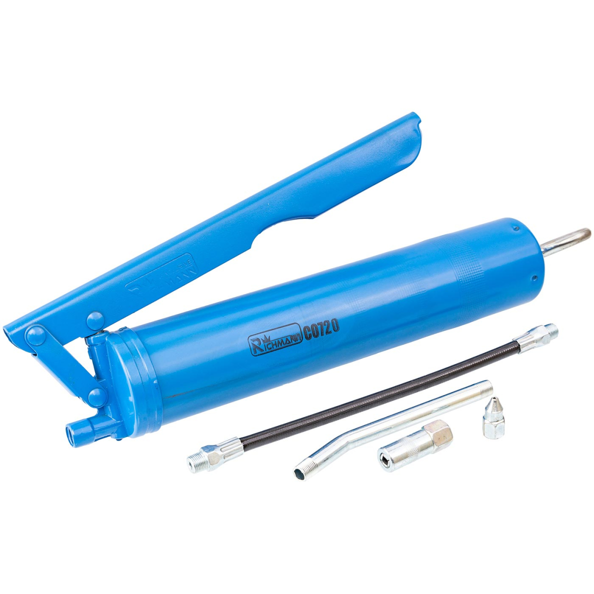 Tepimo pistoletas + 2 žarnos „RICHMANN" Tepimo pistoletas + 2 žarnos „RICHMANN"