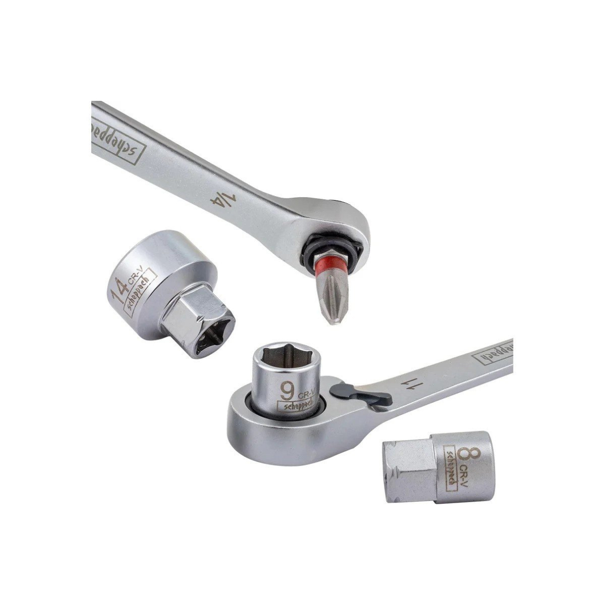 Terkšlinis raktas +antgaliai+galvutės 31vnt. 1