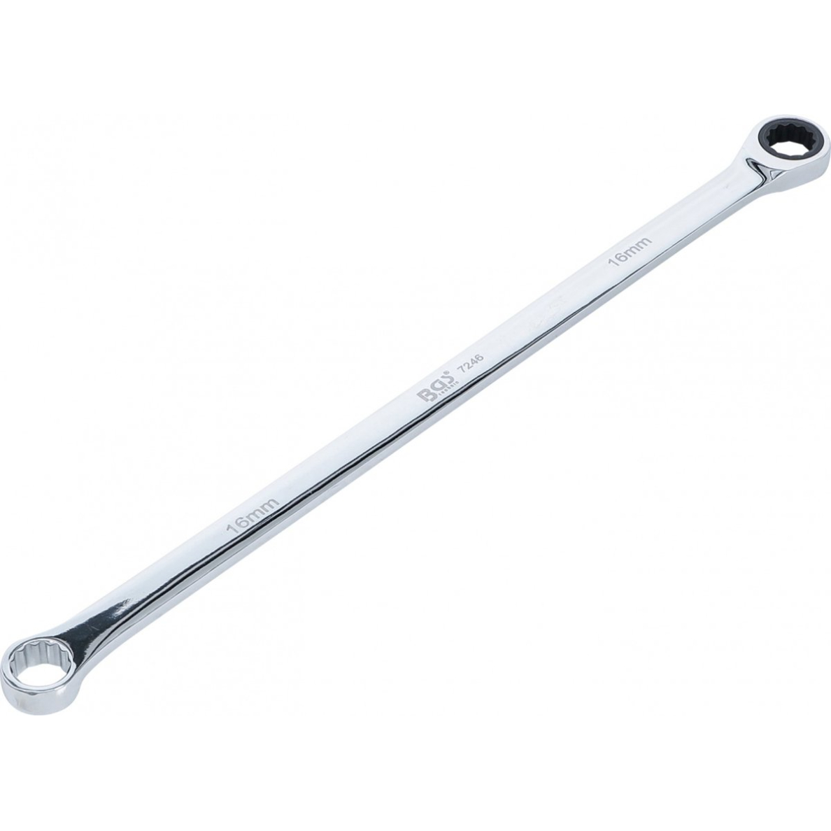 Terkšlinis žiedinis dvipusis veržliaraktis | ilgas tipas | 16 mm (7246)