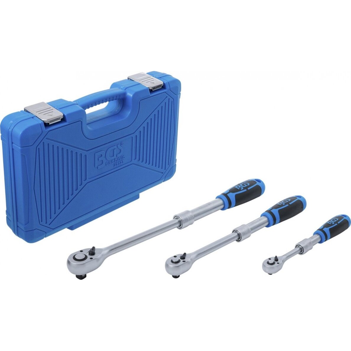 Terkšlių rinkinys | ištraukiamos | 6,3 mm (1/4") / 10 mm (3/8") / 12,5 mm (1/2") | 3 vnt. (25123) Terkšlių rinkinys | ištraukiamos | 6,3 mm (1/4") / 10 mm (3/8") / 12,5 mm (1/2") | 3 vnt. (25123)