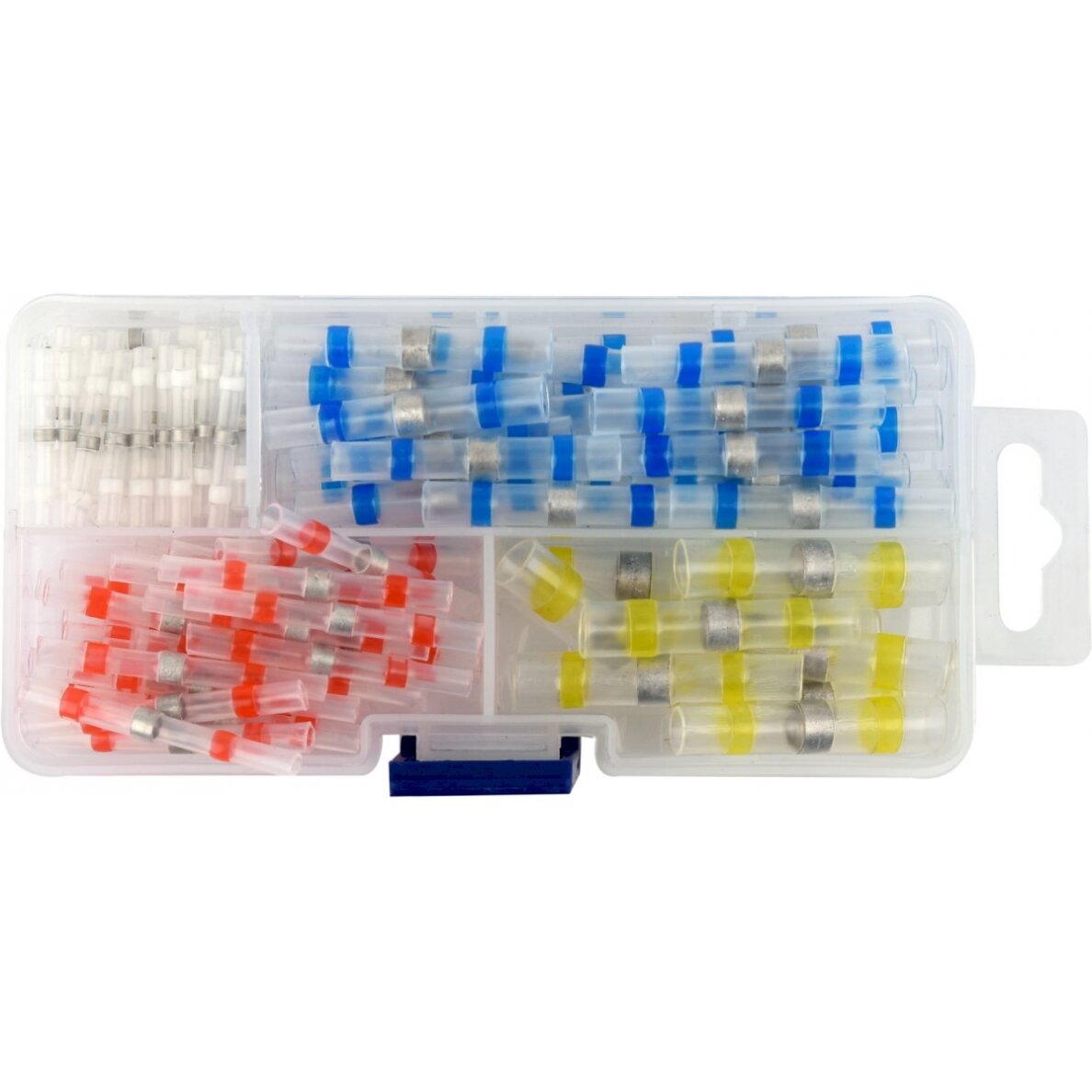 Termo gilzių / movų rinkinys | su alavu | 1.7 - 6 mm | 100 vnt. (YT-81450) Termo gilzių / movų rinkinys | su alavu | 1.7 - 6 mm | 100 vnt. (YT-81450)